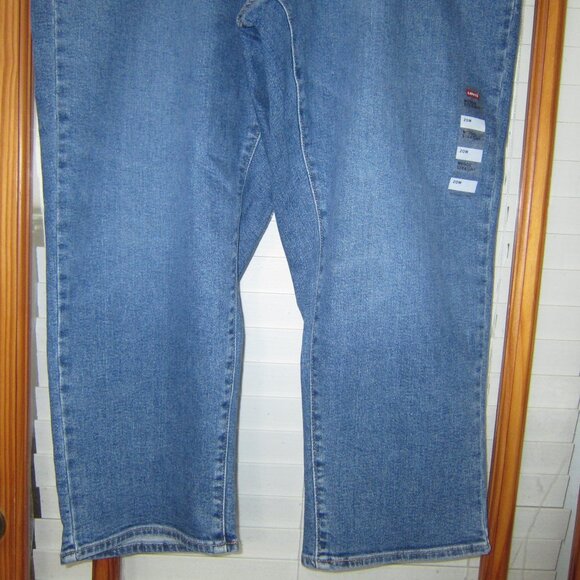Levi's Wedgie Straight Jeans High Rise Women's 18W-24W NEW Button Fly - Picture 6 of 7